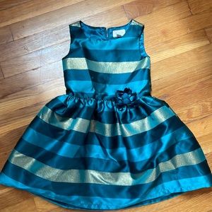 Children’s Place size 6, Teal dress. Formal dress will meet any occasion